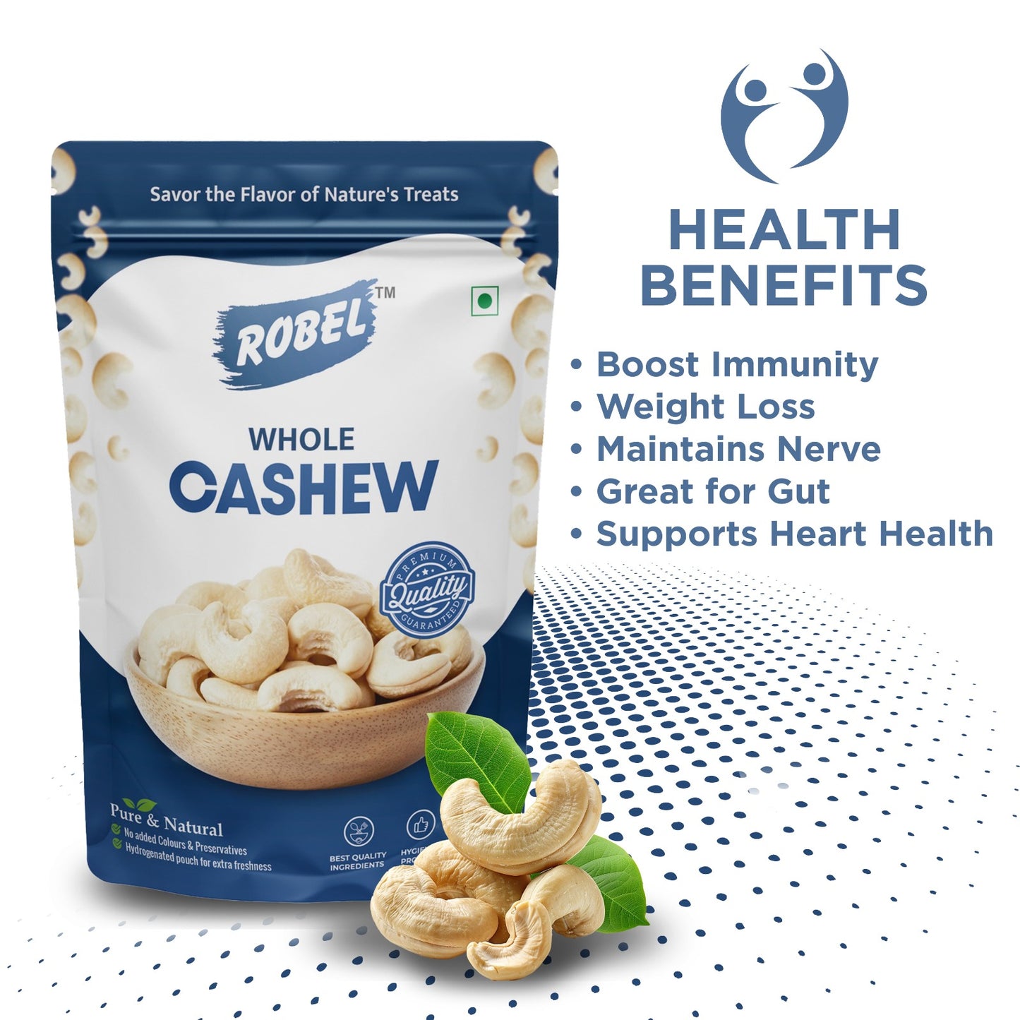 Robel Premium Whole Cashews