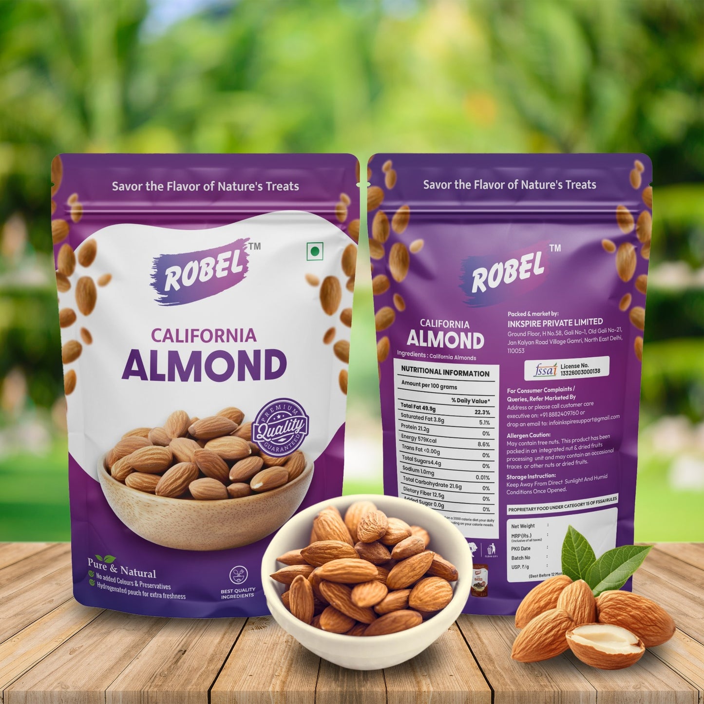 Robel California Almond Nuts